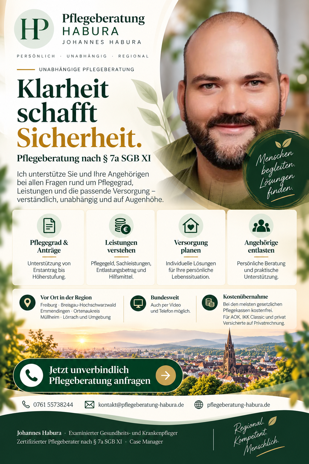 Unabhängige Pflegeberatung nach § 7a SGB XI